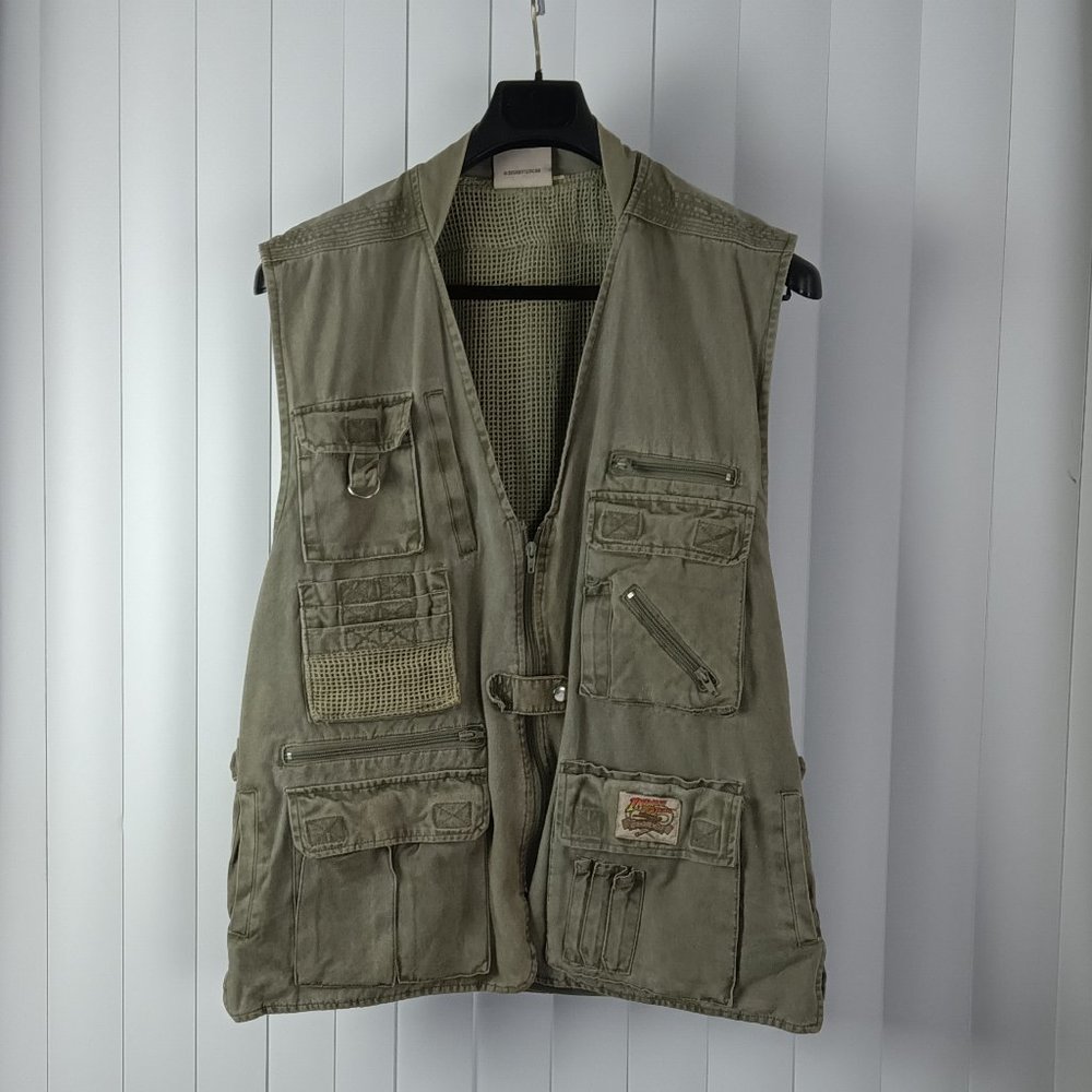Vintage Indiana Jones Mens Cargo Vest.
